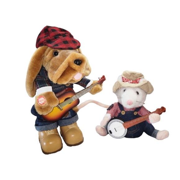 Other Rare Animated Dueling Banjos Bloodhound Mouse Collectible Toy